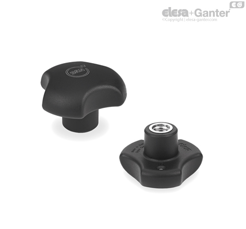 SST 【PLACEBO】ROUND NOSE ROUND 5’8 VTT-SST-SAN Solid lobe knobs Solid knobs | Elesa+Ganter